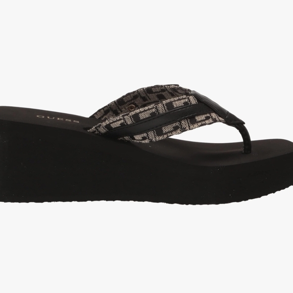 Guess Ediva Wedge Sandals-Size 10- NWOT - Picture 1 of 2